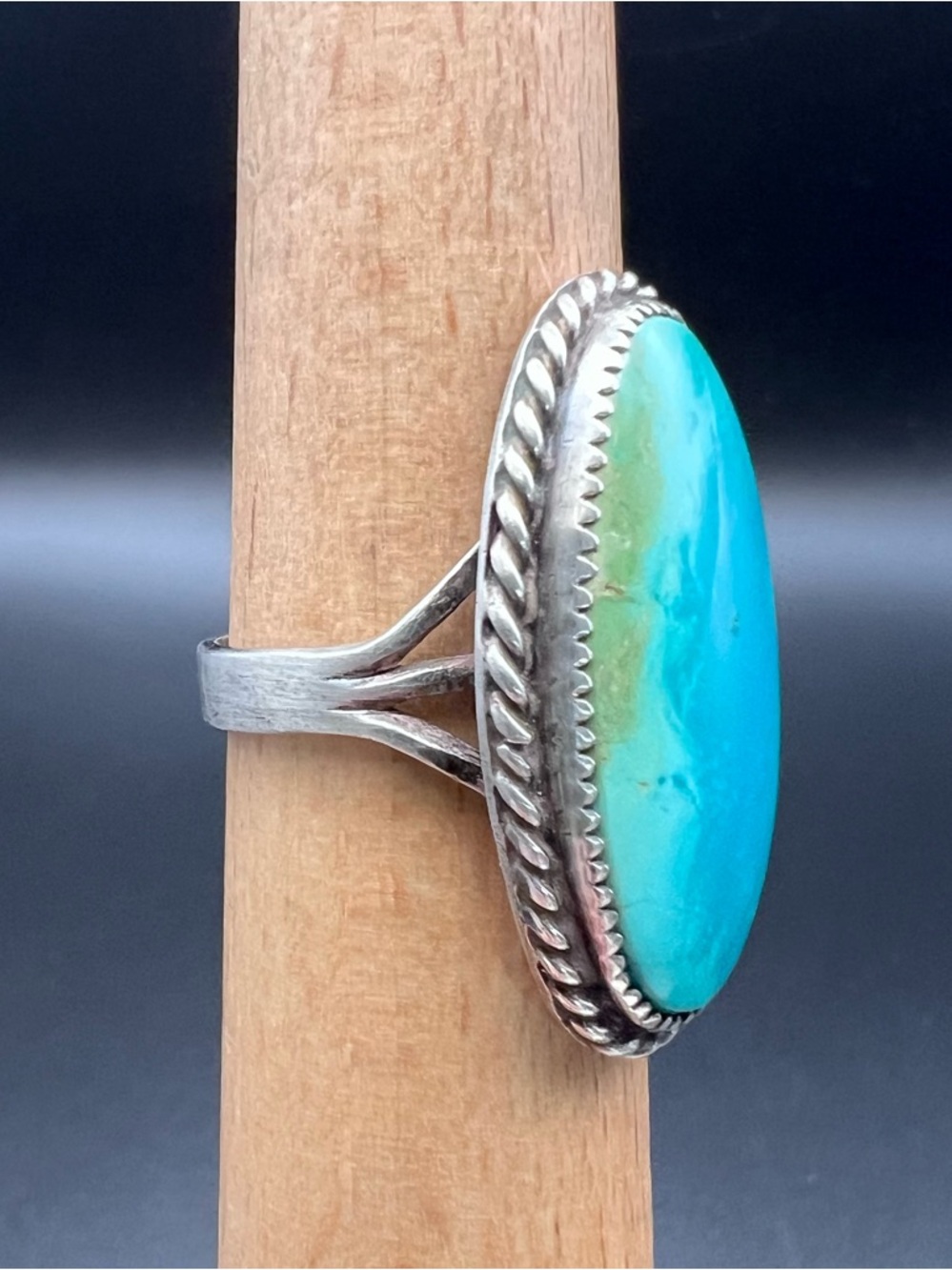 Native American Turquoise Ring - Picture 3 of 7